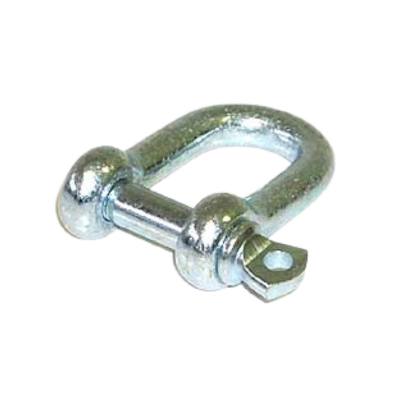 D shackle 25mm (1") Bare Co
