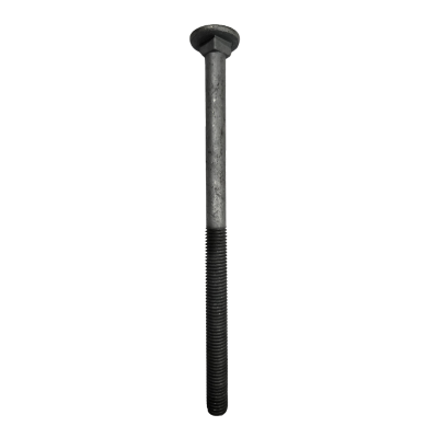 Cup Head Bolt with Nut Galvanised M12 X 200mm Each