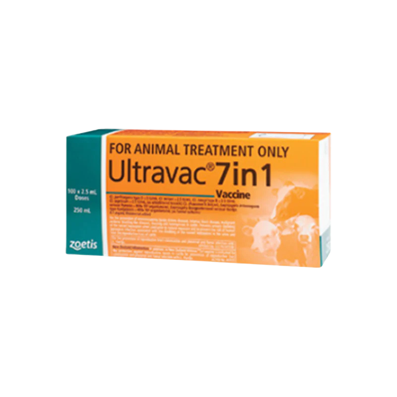 Ultravac 7in1 50ml - 20 Head Cattle Pack
