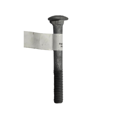 Cup Head Bolt with Nut Galvanised M6 X 60mm Each