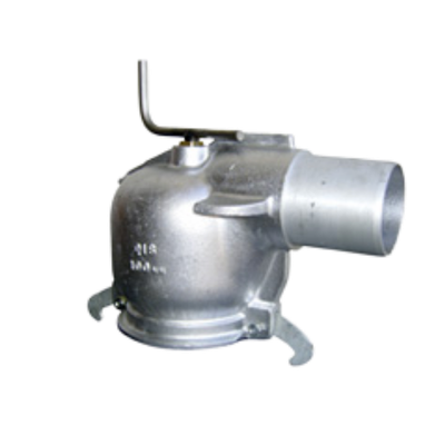 100mm (4") QISCROSS Hydrant Outlet Bend Southern Cross Type with handle