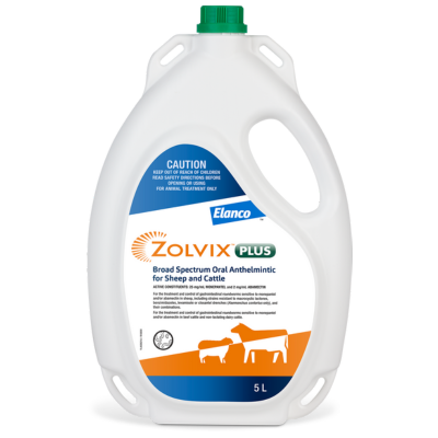 Zolvix Plus Monepantel + Abamectin 5ltr