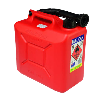 Jerry Can 10L RED with Pouring Spout
