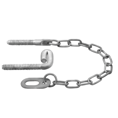 Fitting Rotech Timber Screw In Oval Ring Latch 350mm Chain