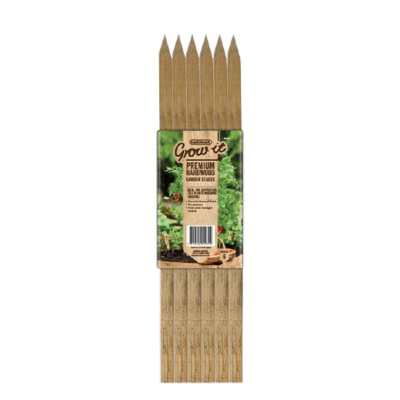 Hardwood Stake 12mm x 12mm x 600 6Pk