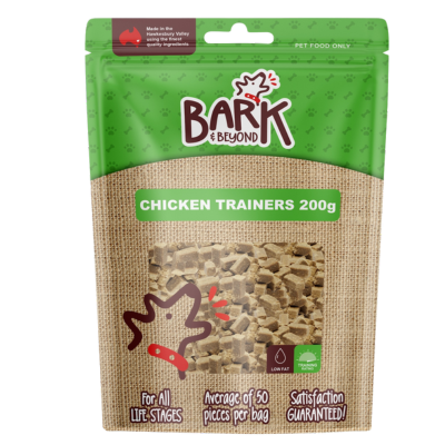 Bark & Beyond Chicken Trainers 200g