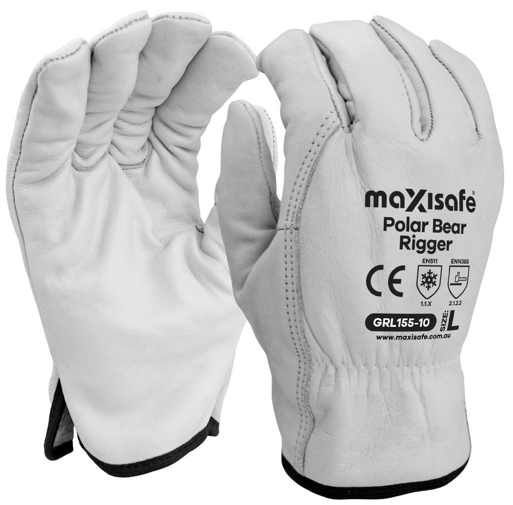 Glove Rigger Polar Bear Large Maxisafe