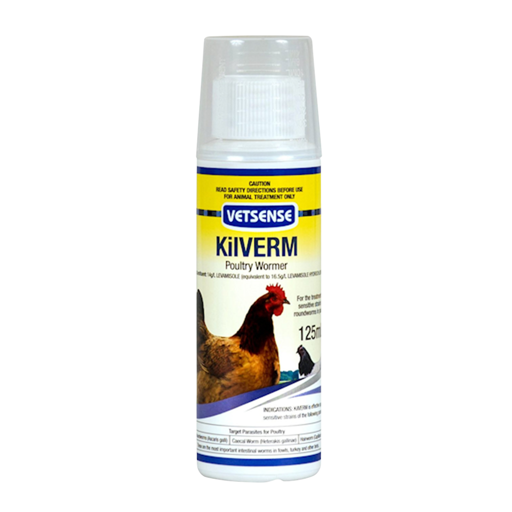 Kilverm Poultry Wormer 125ml 