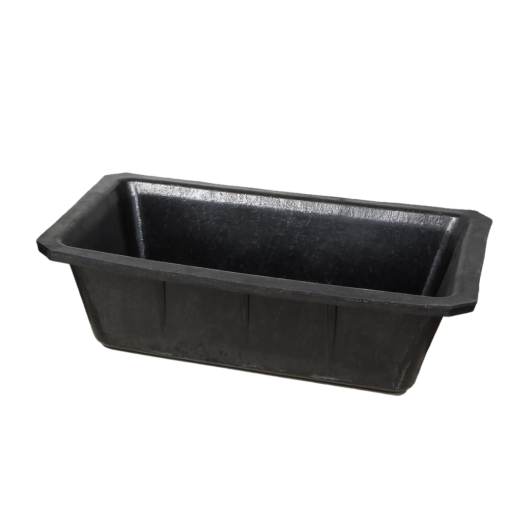 Rubber Feed Trough Rectangle Feed Pan 10L