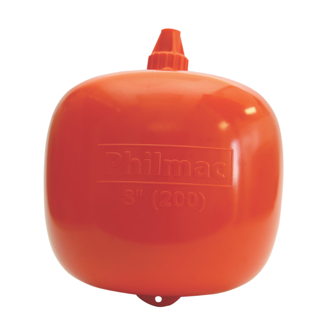 Float CW 8" (200) Orange Philmac