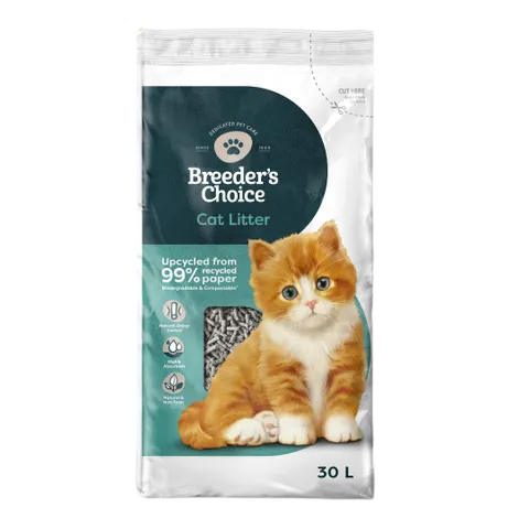 Breeders Choice Cat Litter 30Ltr