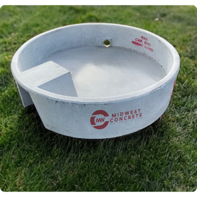 Concrete Water Trough 500L Round NO FLOAT Midwest