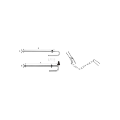 Fitting 191 Field Gate Set 16x25x400mm