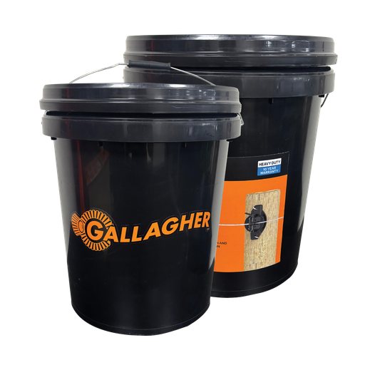 [G68607BUCKET150PK] Insulator Pinlock Steel Post Promo Bucket 150pk Gallagher