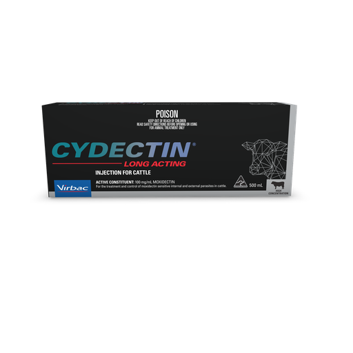 [CYDECTINLA550] Cydectin L/A Injection for Cattle 550ml