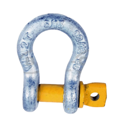 [B2065] Bow shackle 25mm (1") Bare-Co