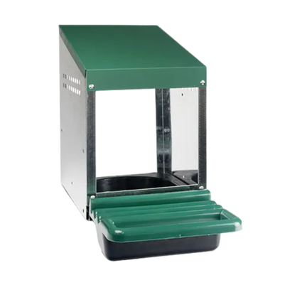 [A8161] Poultry Layer Box Rollaway Metal 1 Hole