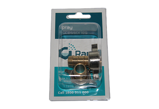 [ATPXM1212SX2] Rapid Spray accessories 12mm brass straight hose tail & gasket
