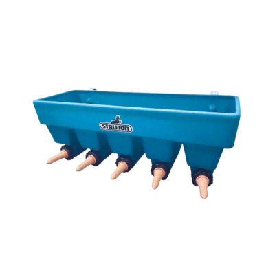 [DW1504] Stallion Compartment 5 Teat 25L Calf Feeder with Peach Teats