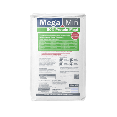 [AGSMMLS5020KG] MegaMin Loose Supplement + 50% Protein 20kg