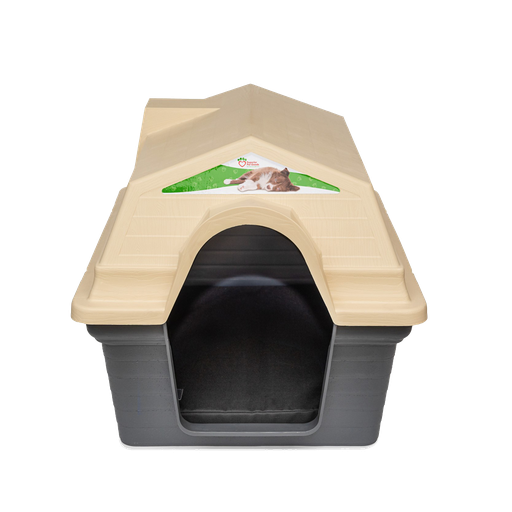 [DOGKENNELLG] Plastic Dog Kennel Large Two part