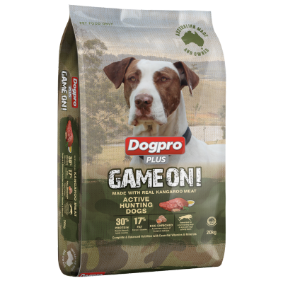 [DOGPROGAMEON20KG] Dog Pro GAME ON 20kg