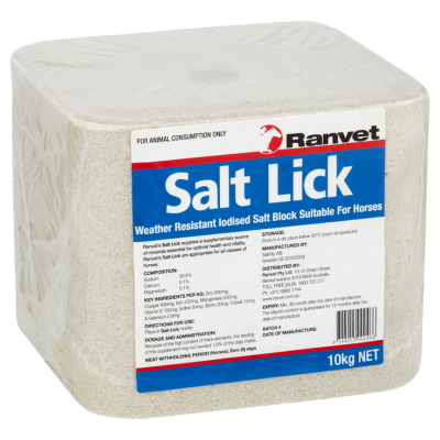 [RANSALT10KG] Ranvet Salt Block 10kg