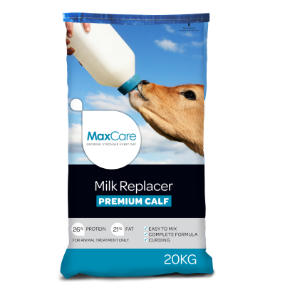 [MAXCPCMR20KG] Maxcare Premium Calf Milk Replacer 20 Kg With Probiotic & Bovatec