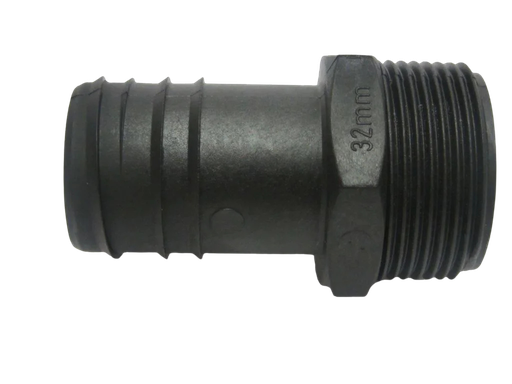 [90106100] Male Barb Conn 3/4" BSP