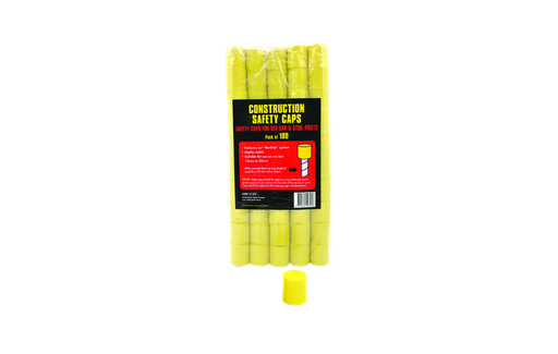 [POSCWWYEA] Post Cap REO Yellow Safety Cap Round Each 12325