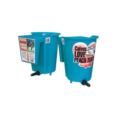 [DW0300] Peach Teat Reversible Single Calf Rail Feeder
