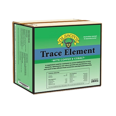 [BLOCKTECOCU20KG] Olsson Trace Element + Co & Cu Block 20 Kg