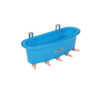 [DW1584] Stallion Calfateria 5 Teat 25L Oval Calf Feeder with Peach Teats