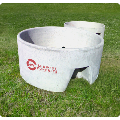[R1040NV] Concrete Water Trough 1000L Round NO FLOAT VALVE Midwest
