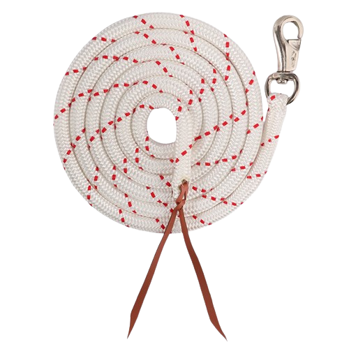[RAN8760-10] Horsemanship Training Rope 16mm x 10'/3.05M With Bull Snap