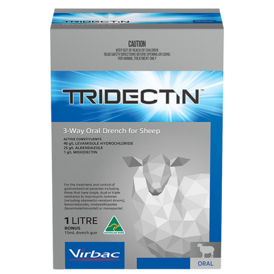 [TRIDECTIN1L] Tridectin Sheep Oral 1ltr