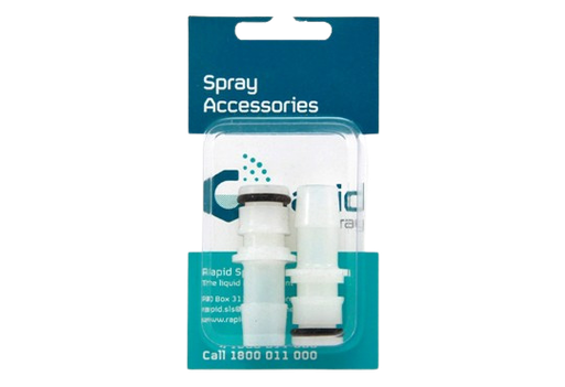 [CDP3DFA12X2] Rapid Spray Quick Attach 12mm Straight 2pk
