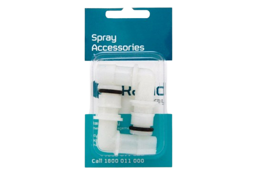 [CDP3DFE12X2] Rapid Spray Quick Attach 12mm Elbow 2pk