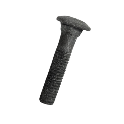 [BOLTCUP6X25] Cup Head Bolt with Nut Galvanised M6 X 25mm Each