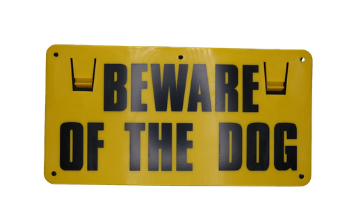 [EF15D] Sign Beware of the Dog Thunderbird Each EF15D