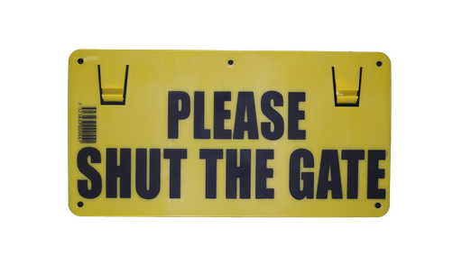 [EF15B] Sign please shut the gate EF15B Thunderbird