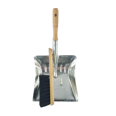 [AGBDUSTPANBRUSH] AgBoss Steel Dustpan And Brush