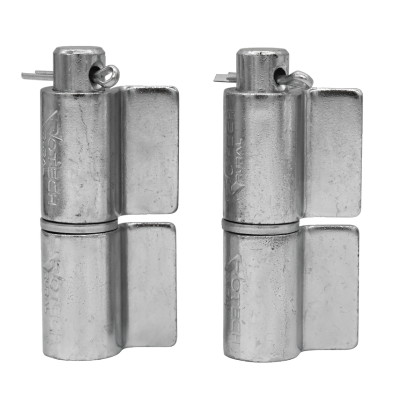 [FG20] 20mm Weld-On Hinge Set (2 x Pin & Socket) Rotech