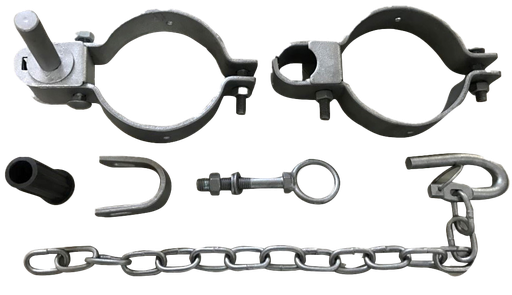 [FITTING318323] Fitting Cyclone Gate Pack 100NB with Drop Latch 318323