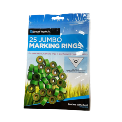 [LEAMRJ25PK] Rings JUMBO Leader Products 25pk
