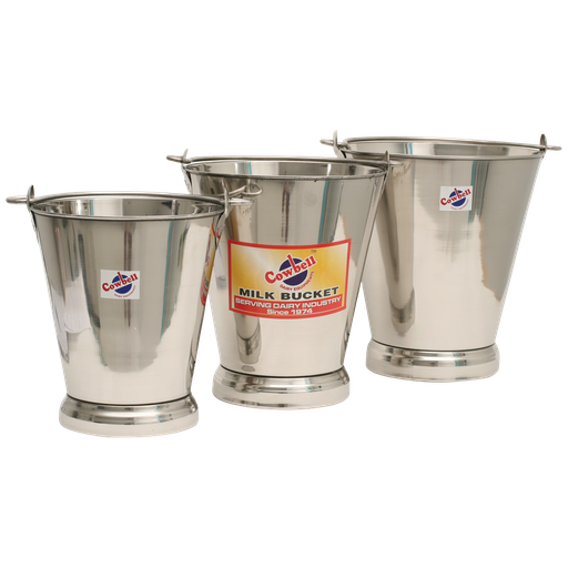 [212154] Bucket Stainless Cowbell 13 Litre