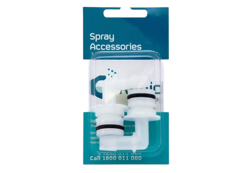 [CDP5DFE38X2] Rapid Spray Quick Attach 10mm Elbow 2pk for 5900/7900 Series Delvan pumps and Rapid Line
