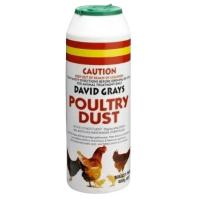 [POULTDUST400G] David Grays Poultry Dust 400g