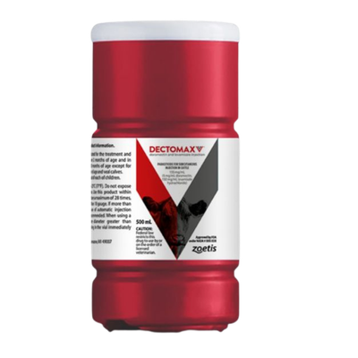 [DECVINJ500ML] Dectomax V Injection 500Ml (Doramectin + Levamisole)