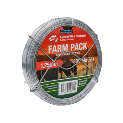[TIEW125MM300MWWAWP] Tie Wire 1.25mm x 300m W/W AWP Farmpak